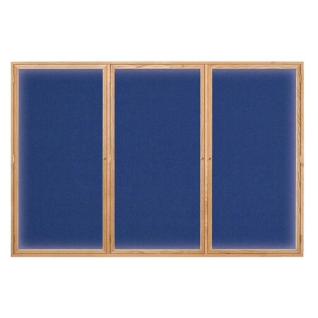 United Visual Products Open Faced Traditional Corkboard, 24x18" UV640A-GOLD-BUFF